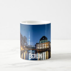 TV tower and museum island in Berlin, Germany Coffee Mug