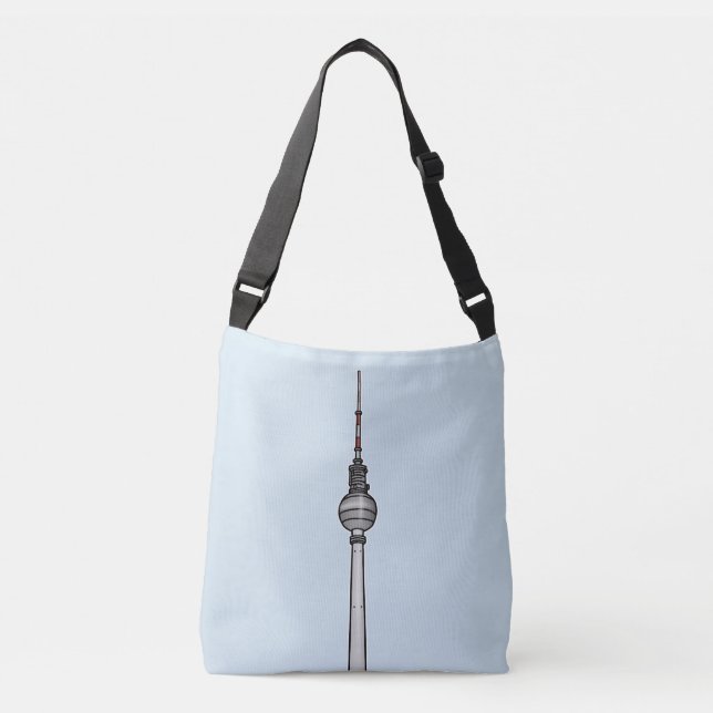 TV-Tower Berlin Crossbody Bag (Front)