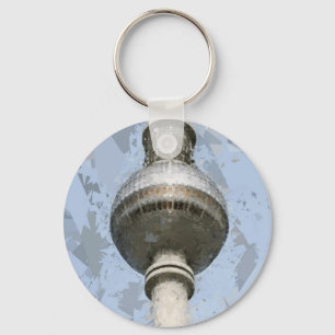 TV Tower Berlin Keychain