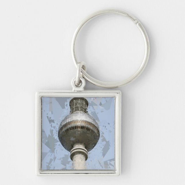 TV Tower Berlin Keychain (Front)