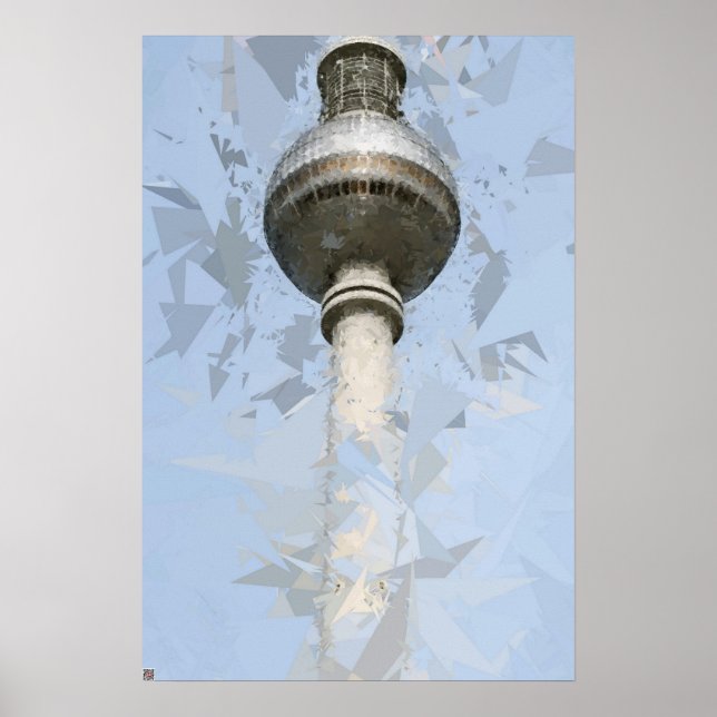 TV Tower Berlin Poster (Front)