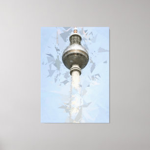 TV Tower Fernsehturm Berlin, Germany Canvas Print