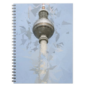TV Tower Fernsehturm Berlin, Germany Notebook