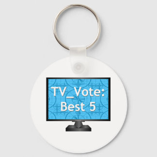 TV Vote Official Keychain
