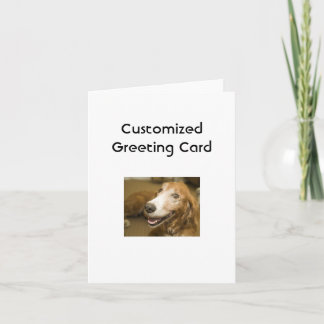 TVAR Customized Greeting Card