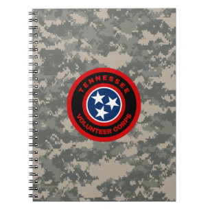 TVC Small Camo Notebook