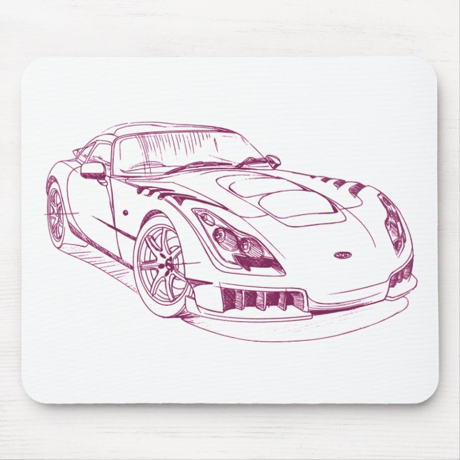 TVR Sagaris Mouse Pad (Front)