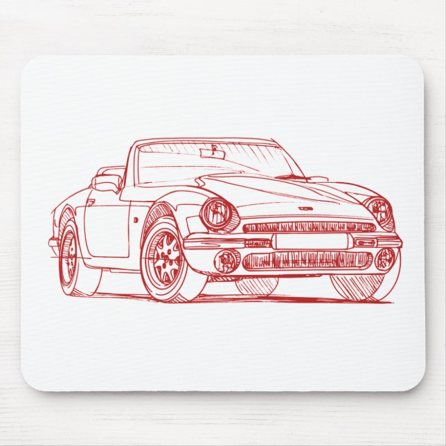 TVR V8S 1994 MOUSE PAD (Front)