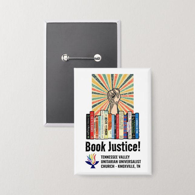 TVUUC - Book Justice!  (Front/Back)