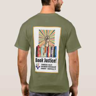 TVUUC - Book Justice!  T-Shirt