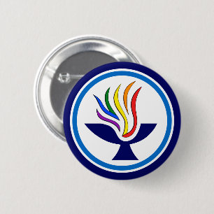 TVUUC Chalice Logo 2 Inch Round Button