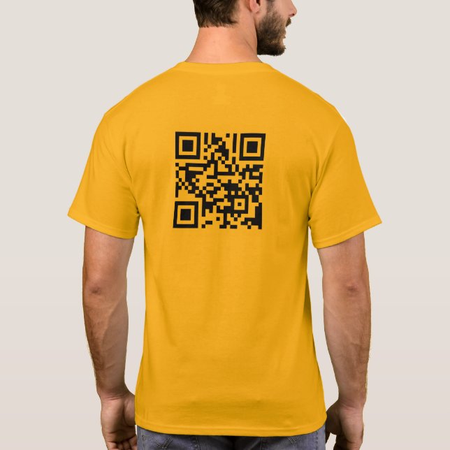 TVUUC QR Code to Website T-Shirt (Back)