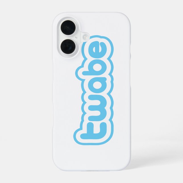 twabe iPhone 16 case (Back)
