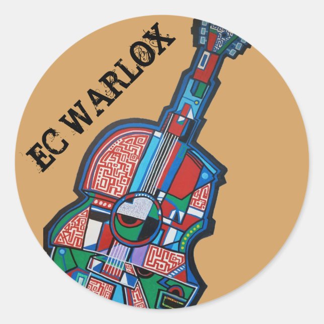 Twang Classic Round Sticker (Front)