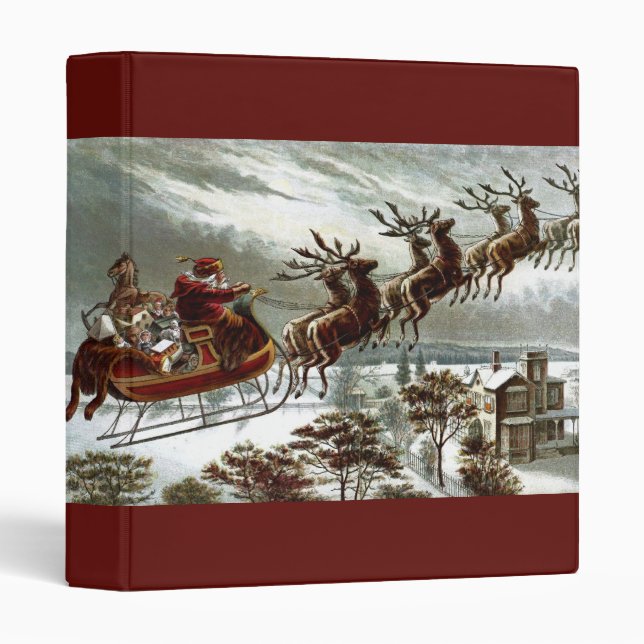 Twas the Night Before Christmas Binder (Front/Spine)