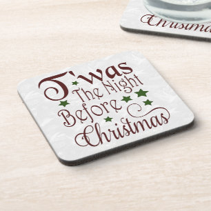 Twas the Night Before Christmas Coasters