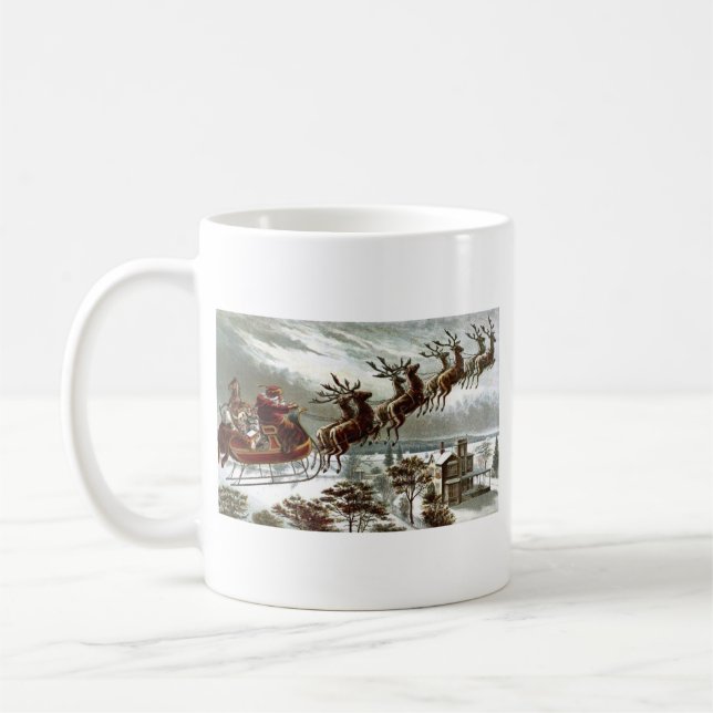 Twas the Night Before Christmas Coffee Mug (Left)