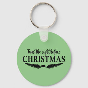 Twas The Night Before Christmas Keychain