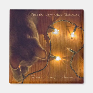 Twas the night before Christmas Magnet