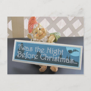 Twas The Night Before Christmas Post Card