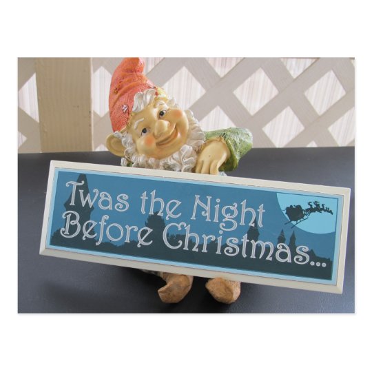 Twas The Night Before Christmas Post Card