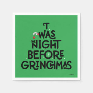 'Twas the Night Before Grinchmas Napkin