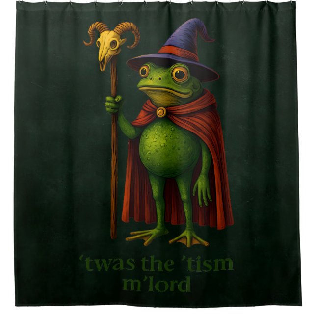 T'was The 'Tism M'Lord Frog Meme Autism Awareness (Front)