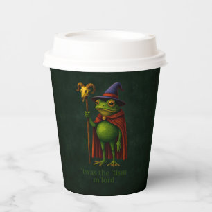 T'was The 'Tism M'Lord Frog Meme Autism Awareness Paper Cups