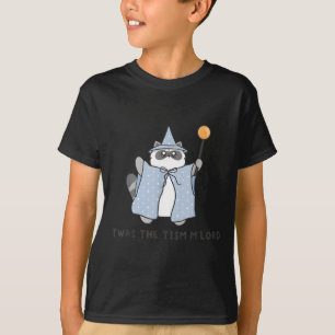 T'was The Tism M'lord Funny Raccoon Autism Meme Me T-Shirt