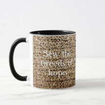 Tweed hope small fibres mug