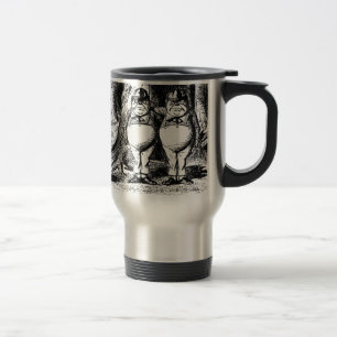 Tweedle Dum and Tweedle Dee Travel Mug