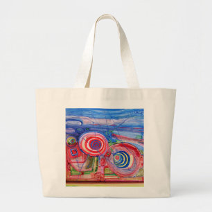 Tweedledee Und Tweedledum Large Tote Bag