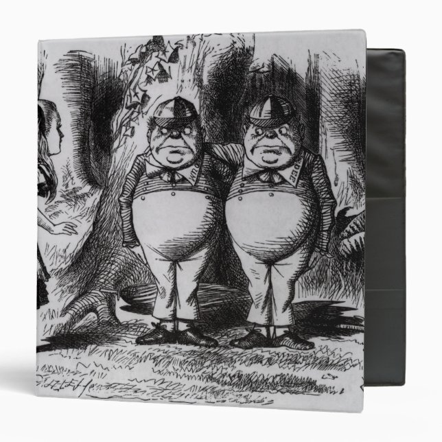 Tweedledum and Tweedledee Binder (Front/Inside)