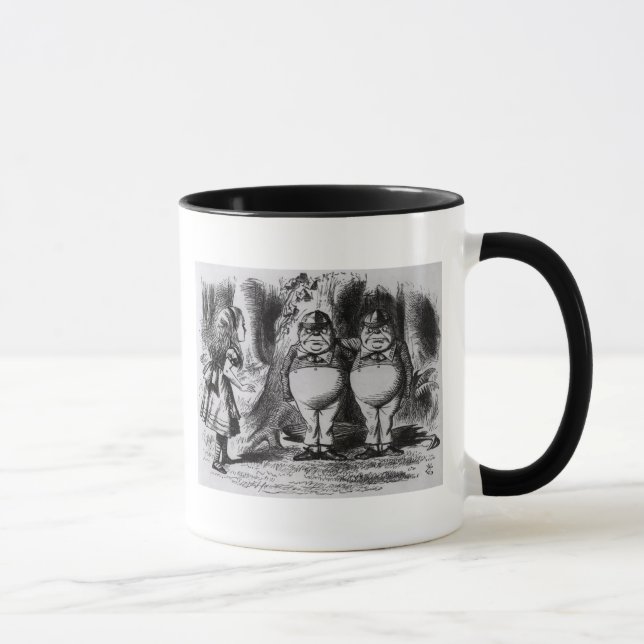 Tweedledum and Tweedledee Mug (Right)