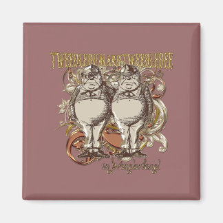 Tweedledum & Tweedledee Carnivale Style Gold Ver. Magnet