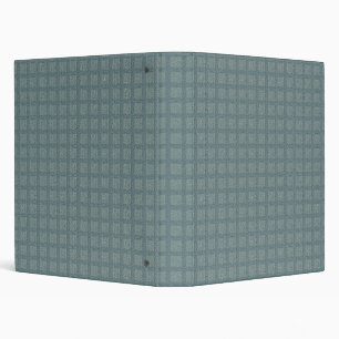 Tweedy Wool Grey and Sage Binder