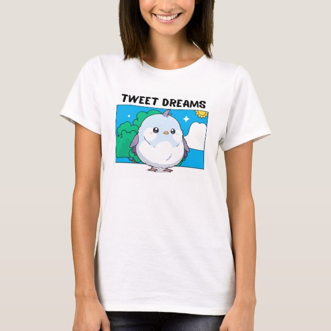 Tweet Dreams Bird t-shirt (Front)