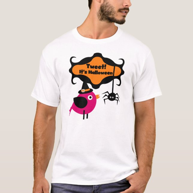 Tweet Halloween T-shirts and Gifts (Front)