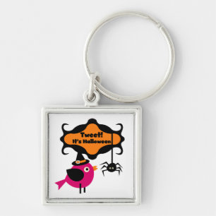 Tweet Halloween T-shirts and Gifts Keychain
