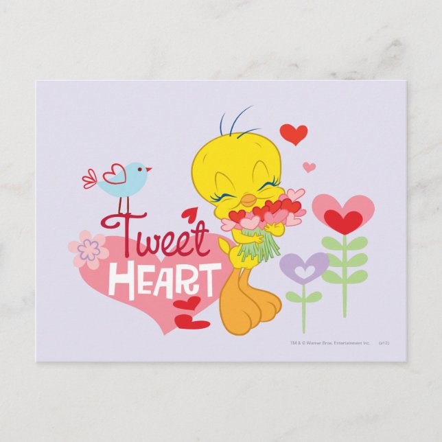 Tweet Heart Postcard (Front)
