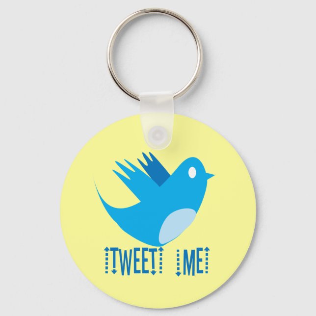 Tweet ME Keychain (Front)