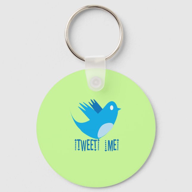 Tweet ME Keychain (Front)