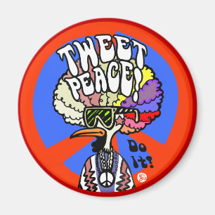 Tweet Peace! magnet