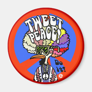 Tweet Peace! magnet