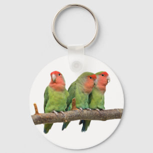 Tweet Trio Keyring