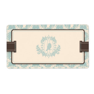 Tweet Tweet Boy Name Tag