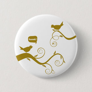 Tweet! Tweet! Springtime! 2 Inch Round Button