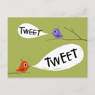 Tweeters Postcard