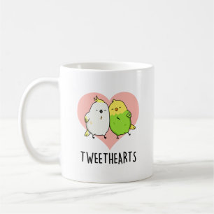 Tweethearts Funny Love Birds Pun Coffee Mug