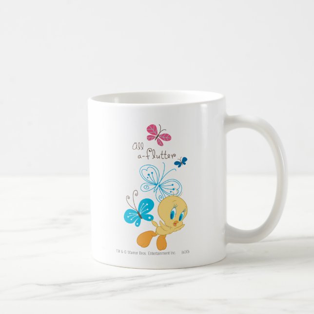 TWEETY™ "All A-Flutter" Coffee Mug (Right)
